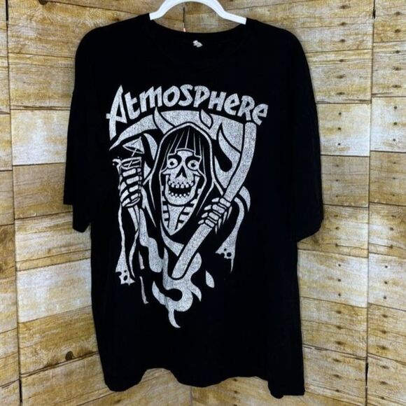 ATMOSPHERE REAPER RHYMESAYERS ENTERTAINMENT VINTAGE HIP HOP BAND T-SHIRT SZ.3X - Picture 1 of 2